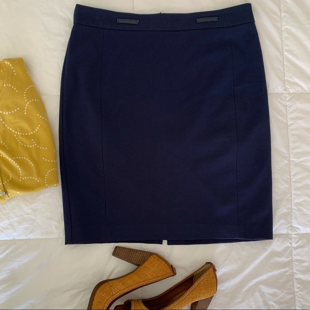 🎉Two for $10🎉Navy blue classic pencil skirt 10/M